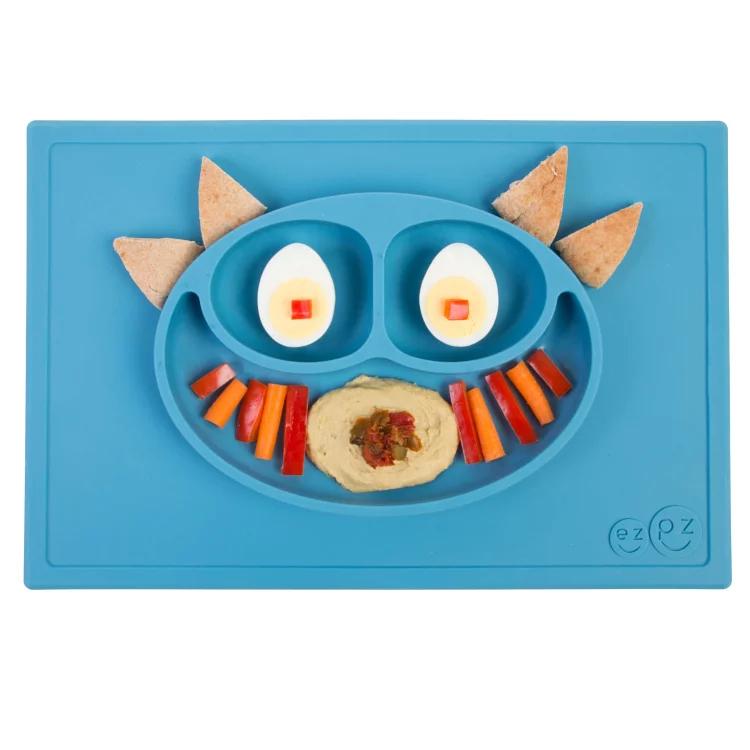 ezpz-happy-mat-silicone-plate-&amp;-placemat-coral- (3)
