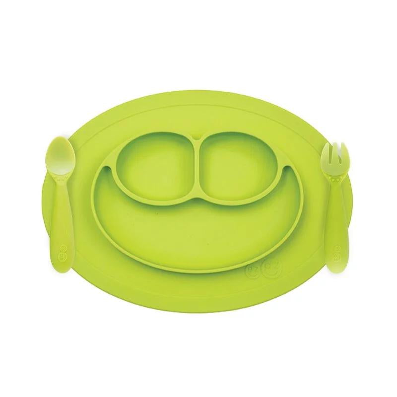 ezpz-silicone-mini-mat-+-utensils-feeding-set-lime- (1)