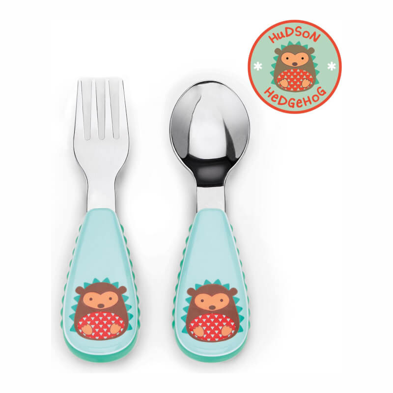 Skip Hop Zootensils Fork &amp; Spoon - Hedgehog